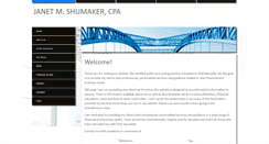 Desktop Screenshot of jmshumakercpa.com