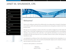 Tablet Screenshot of jmshumakercpa.com